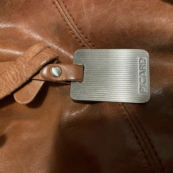 Picard Leather backpack (caramel color) - Picture 5 of 7